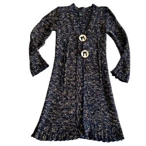 BCBG Max Azria Long Knit Cardigan Sweater‎ – Size Large